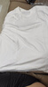 凡客誠品官方店短袖T恤男緊密紡全棉純素色T恤半袖基礎款 白色 3XL 曬單實(shí)拍圖