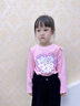 巴布豆女童長(cháng)袖t恤春秋季純棉親膚寶寶時(shí)尚洋氣荷葉邊童裝打底衫上衣 粉/油畫(huà)巴布妮+紫/花瓣姐妹 120 曬單實(shí)拍圖