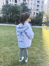M.Latin/馬拉丁藝術(shù)家系列兒童羽絨服年冬季新款中長款抗寒大童羽絨服 淺紫 130cm 曬單實拍圖