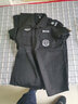 迪伽洛 保安服春秋套裝工作服夏裝作訓服男保安物業(yè)門(mén)衛安保押運夾克服 夏短套裝【上衣+褲子+標】 185/3XL 曬單實(shí)拍圖