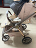 唯樂(lè )寶（Welebao）鯨靈嬰兒推車(chē)可坐可躺0-6歲用輕便折疊新生兒雙向遛娃神器帶減震 卡布奇諾推車(chē)【升級推薦】 曬單實(shí)拍圖