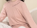 英博倫青少年2024女大童內衣套裝春秋萊卡兒童秋衣秋褲少女學(xué)生保暖睡 80846 米色 170 CM 曬單實(shí)拍圖