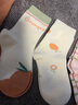 棉奇熊兒童襪子秋季純棉女童透氣中筒襪無(wú)骨棉襪一等品Q(chēng)37-5雙裝-8-12歲 曬單實(shí)拍圖