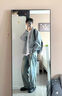 妙奕嘉男士開衫針織衫薄款黑色毛衣男春秋外套休閑2025新款男裝線衫線衣 華夫格黑扣衛(wèi)衣外套【灰色】 L 曬單實(shí)拍圖