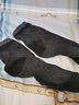 浪莎（LangSha）襪子男襪中筒棉襪防臭吸汗棉款長(cháng)襪四季運動(dòng)襪 黑色3深灰2 -共 5雙 均碼 【防臭吸汗男襪5雙】 曬單實(shí)拍圖