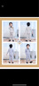 閃閃藍寶西裝兒童禮服花童西服套裝鋼琴演出服小主持人服裝男孩表演服正裝 米色馬甲+褲子+襯衫+領(lǐng)結 120 建議體重46-52斤 曬單實(shí)拍圖