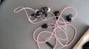 威澤（whizzer）OS1BEAT 有線耳機(jī)入耳式帶麥克風(fēng)HIFI發(fā)燒級(jí)音樂(lè)游戲K歌電腦手機(jī)耳塞立體聲動(dòng)圈高音質(zhì) 黑粉色  3.5mm 帶麥克風(fēng) 曬單實(shí)拍圖