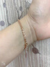 奢萊斯勒奢侈飾品【七夕情人節禮物】手鏈女高端新款首飾生日送女友老婆 玫瑰金 品牌禮盒+順豐 免費刻字定制 曬單實(shí)拍圖