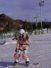 酷峰（kufun） 滑雪护臀小乌龟护具屁股垫防摔裤滑冰成人儿童男女单板装备网红 绿乌龟套装/1.5米以上 实拍图