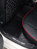 車憊鞍雷克薩斯es260es300h rx300 es200 nx350h ux專用汽車腳墊全包圍 黑灰絲圈+黑皮米線 整車五座/專車專用定制 曬單實(shí)拍圖