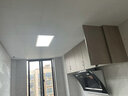 集成吊頂燈led平板燈工程燈led面板燈led廚衛(wèi)燈廚房燈鋁扣板嵌入式 60*30cm 38W(默認(rèn)拉絲銀) 曬單實(shí)拍圖