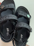 回力（Warrior）回力涼鞋女款新款夏季小香風(fēng)平底沙灘拖鞋運動(dòng)休閑女鞋夏天 黑色 38 曬單實(shí)拍圖