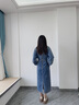 ZHR樂福鞋女春秋季新款厚底小眾法式英倫風氣質高級感系帶小皮鞋女 米色 37 曬單實拍圖