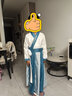 勤思路漢服男童國學(xué)服中國風(fēng)古裝書(shū)童服裝三字經(jīng)弟子規兒童演出服小學(xué)生 如意拼接直袖男款 建議身高130cm 曬單實(shí)拍圖