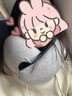 OSTRICHPILLOW西班牙鴕鳥枕不歪脖旅行u型枕頭護頸枕辦公室午睡枕頸椎枕 U型護頸枕-綠灰色 曬單實拍圖