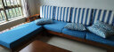 丽巢 实木沙发客厅组合家具中式现代转角沙发小户型木质沙发床两用17 五人+贵妃+茶几+电视柜 实拍图