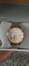 天王（TIAN WANG）18K金表男自動(dòng)機械表黃金腕表女情侶手表情人節禮物送老公 24K金如魚(yú)得水男表GS5878T/D 曬單實(shí)拍圖