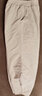 亂在江南民族風(fēng)棉麻保暖夾薄棉褲女冬季新款松緊腰復古休閑純色寬松蘿卜褲 麻色 均碼 曬單實(shí)拍圖