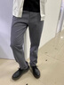 真維斯休閑褲男2025夏季薄款寬松直筒男士長(cháng)褲商務(wù)修身褲子男 深灰 常規 32 二尺五 曬單實(shí)拍圖