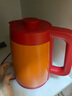 雙立人（ZWILLING）燒水壺?zé)崴畨乜烧{(diào)節(jié)電水壺辦公室保溫家用開水壺大容量304不銹鋼燒水壺宿舍學(xué)生電熱水壺NOW 1.7L 【7檔調(diào)溫】 石榴紅 曬單實拍圖