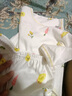流貝 分體衣嬰兒新生兒衣服內(nèi)衣男女初生寶寶打底純棉空調(diào)服分體套裝 【粉兔+黃兔】系帶 52 【0-1個(gè)月】 9斤以內(nèi) 曬單實(shí)拍圖