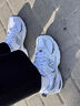 斯凱奇（Skechers）男女同款小白鞋厚底增高休閑鞋網(wǎng)面透氣運動鞋老爹鞋 白色/海軍藍(lán)色/WNV 38 曬單實拍圖