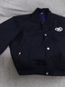 TOMMY HILFIGER【雙面穿】秋冬男女休閑美式學院棒球領飛行員夾克外套藏青色/深藍色DW5L （推薦：150-165斤） 曬單實拍圖