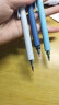 KACO菁点与海为邻中性笔按动笔高颜值0.5mm黑色签字笔学生用考试刷题水性笔3支/盒 K1028 实拍图