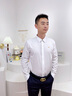湯姆波爾頓 THOM BOLTON襯衫男春秋長(cháng)袖純棉精致小蜜蜂刺繡修身免燙青年商務(wù)休閑高端襯衣 白色長(cháng)袖+左胸-金小蜜蜂 40 / L / (建議70-75kg) 曬單實(shí)拍圖