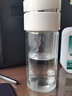 花間道玻璃杯男士泡茶杯 茶水分離水杯女士花茶杯辦公商務(wù)禮品杯雙層隔熱杯子 便攜功夫茶杯 2017新款白色450ml 曬單實(shí)拍圖