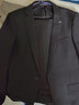 羅蒙西服套裝男士修身休閑職業(yè)正裝西裝套裝商務(wù)工裝新郎結婚禮服男裝 曬單實(shí)拍圖