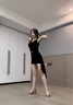 銘匯通拉丁舞服裝女成人恰恰舞裙練習半身裙短?上衣跳舞裙蹈練功服 單獨自帶底庫半身裙 XＬ 曬單實(shí)拍圖
