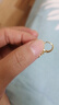 越南沙金耳環(huán)9耳墜耳釘鍍金首飾耳飾女流蘇不掉色結(jié)婚送禮 雙愛心耳環(huán) 曬單實(shí)拍圖