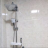 华帝（VATTI）淋浴花洒全套 卫浴花洒套装淋浴器增压方形喷淋头 四功能全铜主体 实拍图