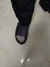 始豐孕婦老人防滑拖鞋女男夏季室內(nèi)浴室拖鞋洗澡厚底情侶居家居涼拖鞋 藏青 42-43 (適合41-42) 曬單實拍圖