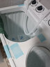 美的（Midea）半自動(dòng)雙桶洗衣機 8公斤洗+5.5脫水雙缸波輪 老人簡(jiǎn)易操作 品質(zhì)電機小巧不占地 租房宿舍必備 二級8+5.5|強動(dòng)力透徹洗|S136 曬單實(shí)拍圖