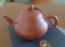 林李間潮州手拉壺原礦大紅袍朱泥紫砂壺茶壺功夫茶具泡茶壺小容量小品壺 思婷壺 120ml 曬單實(shí)拍圖