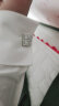 墨诺佰法式衬衫男商务休闲纯色修身免烫新郎男士袖扣衬衫长袖白衬衣 白色 42码（160-175斤） 实拍图