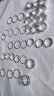 切叶蚁2024年戒指ins学生套戒组合多件套朋克可调节水洗 37个戒指装 晒单实拍图