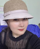 櫪野法式小邊漁夫帽女春夏季防曬遮陽草帽時尚短檐小禮帽女太陽帽休閑 卡其頂米邊 均碼可調(diào)節(jié)M（56-59cm） 曬單實拍圖