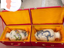 伯莎丹頓（BERTHA DENTON） 景德鎮陶瓷器創(chuàng  )意描金龍鳳花瓶擺件中式客廳電視柜博古架裝飾插 百鳥(niǎo)朝鳳花瓶+禮盒裝 曬單實(shí)拍圖