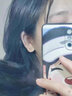 GRAMDA和田玉耳釘女925銀氣質(zhì)耳環(huán)高級(jí)小眾首飾品七夕情人節(jié)禮物送女友 和田玉耳釘/七倉(cāng)配送/當(dāng)次日達(dá) 曬單實(shí)拍圖