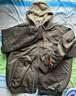 杰克·瓊斯（JACK&JONES）【七夕情人節(jié)禮物】秋冬棉衣飛行夾克男保暖寬松連帽短款棉服外套 黑橄欖E06 L 180 曬單實(shí)拍圖