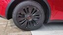 YZ適用特斯拉煥新Model3/Y輪轂蓋裝飾18寸車(chē)輪圈19寸保護罩改裝配件 老款ModelY19寸全包旋風(fēng)輪轂蓋-啞黑 曬單實(shí)拍圖