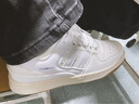 佐館港風(fēng)小白鞋男2025春秋季新款百搭情侶板鞋潮流系帶運動(dòng)休閑鞋子男 白色 38 曬單實(shí)拍圖