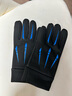 蘭萊美男生騎車(chē)手套高中生騎行中學(xué)生防風(fēng)初中生男童自行車(chē)秋冬季青少年 全指藍色（加絨防水） 均碼 曬單實(shí)拍圖