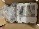 樂扣樂扣輔食盒可蒸煮分格冷凍格嬰兒分裝盒食品存儲盒寶寶硅膠冰格模具 奶油白【9格】 曬單實(shí)拍圖
