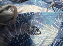 伯希和（Pelliot）防曬面罩魔術(shù)頭巾騎行全臉冰感脖套防紫外線冷感防護面罩防沙防塵 天藍色 均碼 曬單實拍圖