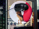 圓形小號鼠標(biāo)墊女生可愛呆萌小動物圖案桌面辦公學(xué)生桌墊 狗狗圓形 200*200*2mm 曬單實拍圖