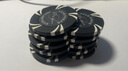 POKERABOVE德州撲克籌碼/300/500/片粘土籌碼賽事套裝（風(fēng)車彩金無面值） 500片套裝（黑色EVA箱裝） 曬單實(shí)拍圖